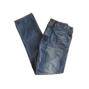 Banana Republic Slim Fit‎ Jeans Mens 32x32 Blue 100% Cotton Medium Wash Denim